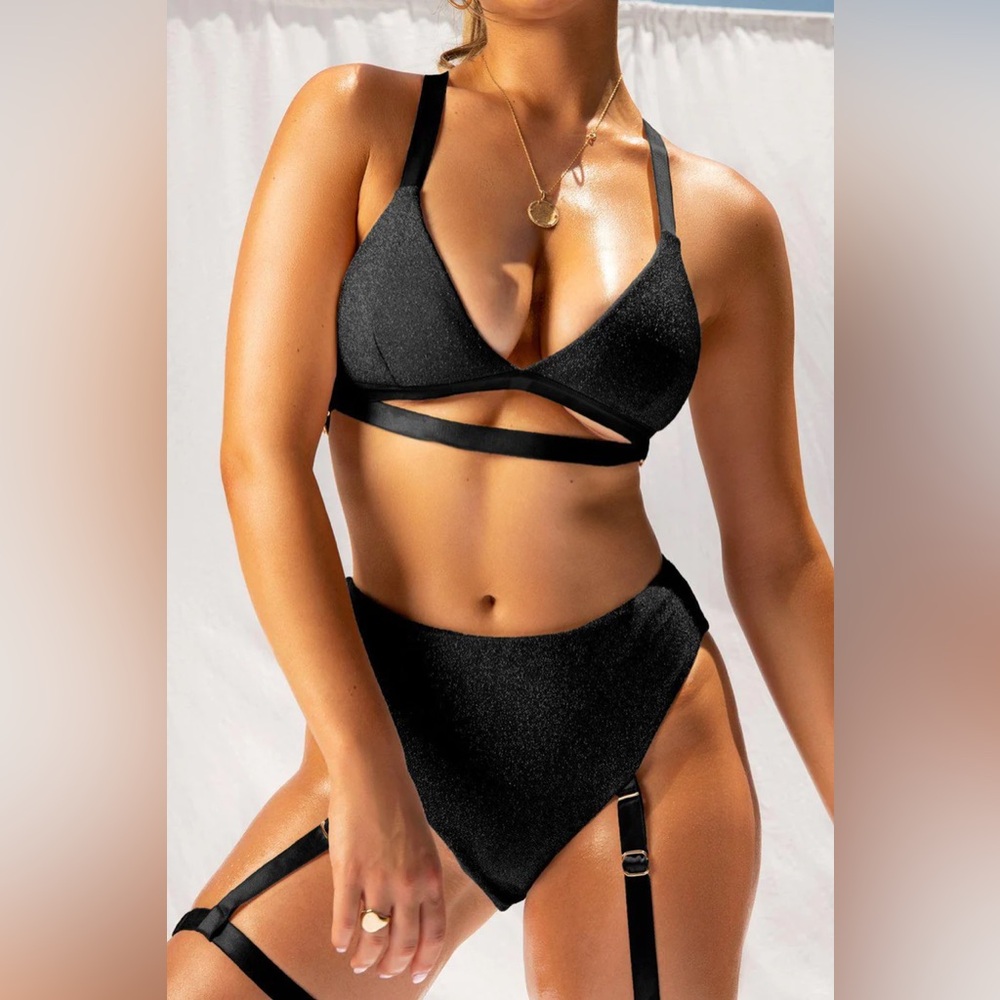 CXIX Cora top and garter bottom size L